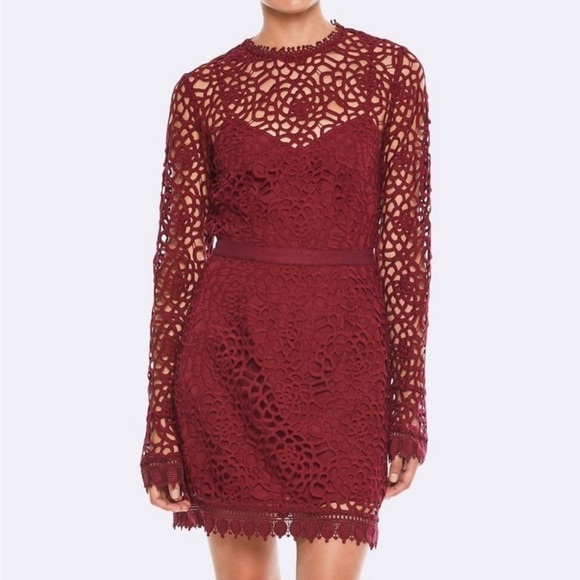 La Maison Talulah Roseate Mini Dress Size Large NEW - Picture 1 of 10